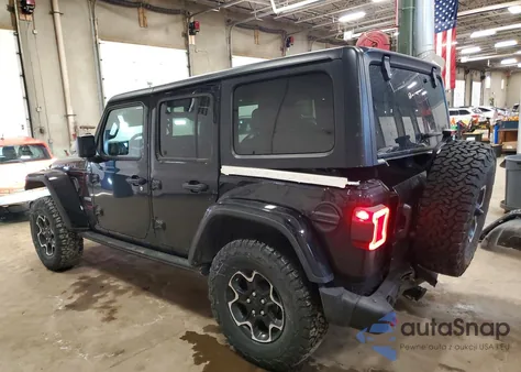 2020 Jeep Wrangler Unlimited Rubicon из США, поврежденный, VIN 1C4HJXFN7LW307064